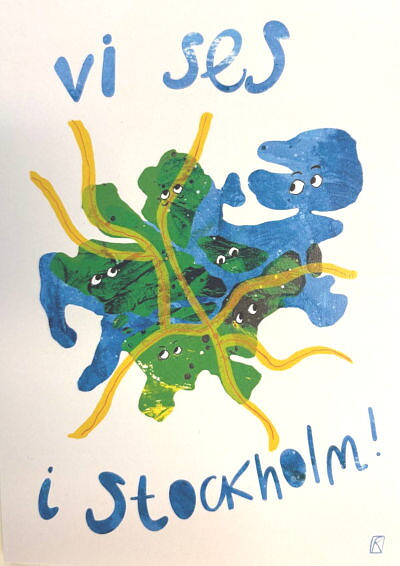 Vi ses i Stockholm (A4 poster)